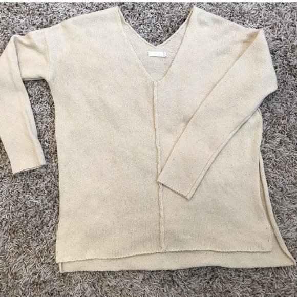Lush Sweaters - Lush Cream Color Sweater
